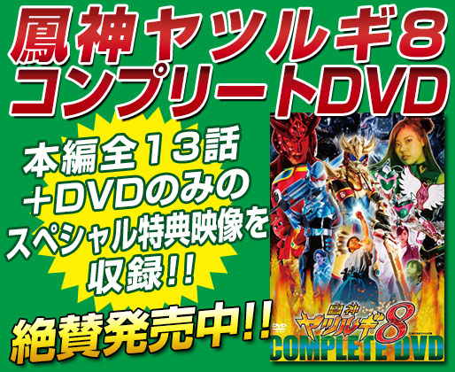 鳳神ヤツルギ８ コンプリートDVD